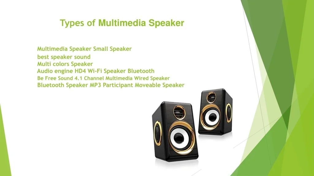 PPT - Best Multimedia Speaker PowerPoint Presentation, free download ...