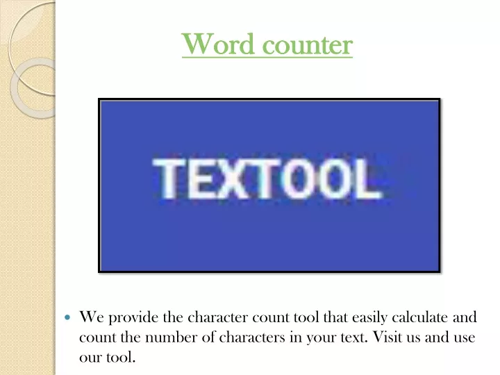 presentation word counter