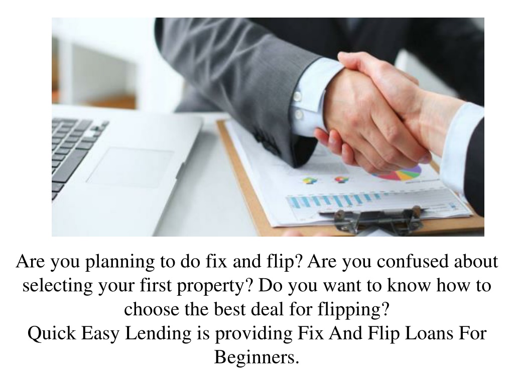 Ppt fix and flip loans for beginners powerpoint presentation free