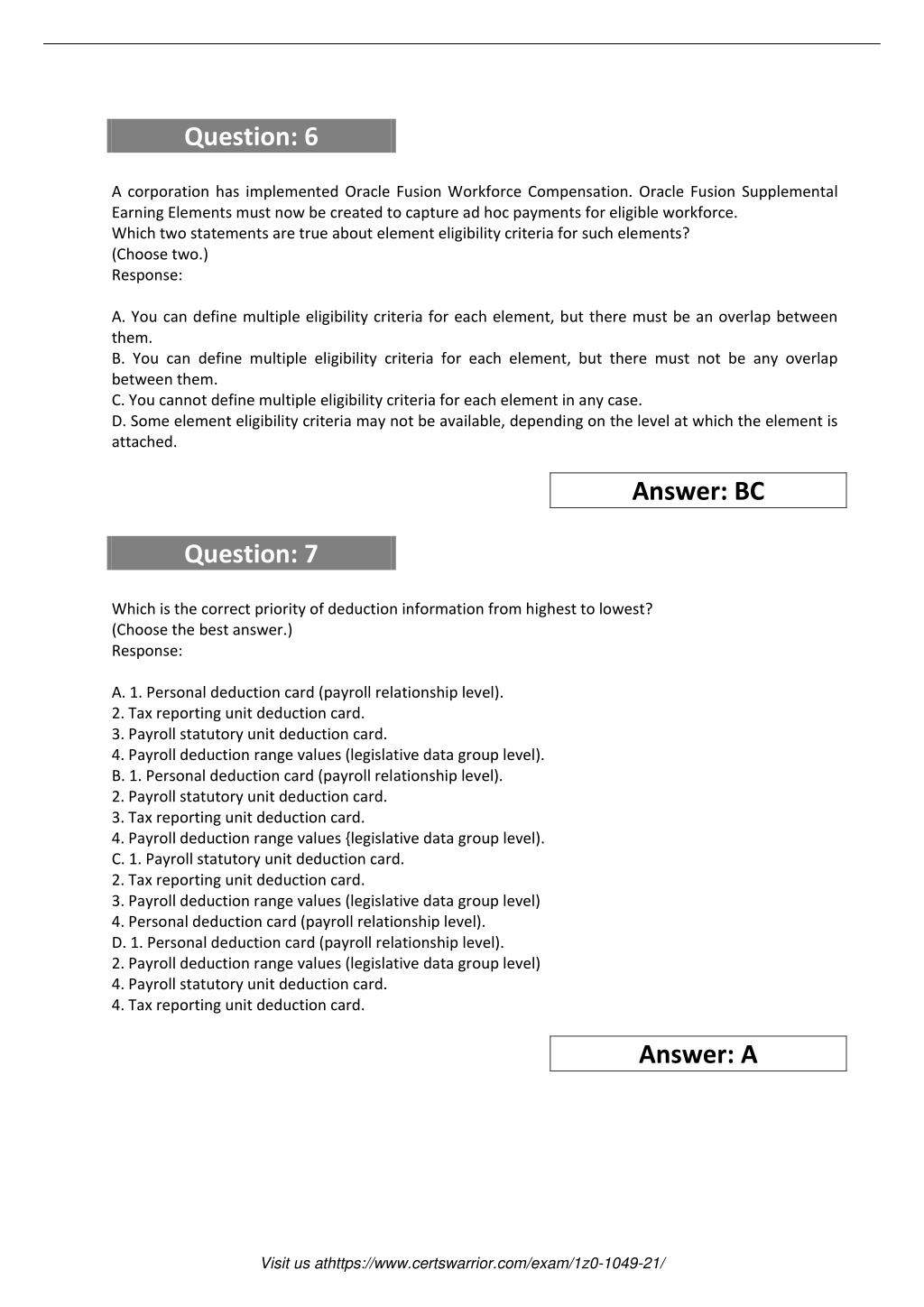 Exam 1z0-1049-22 Exercise