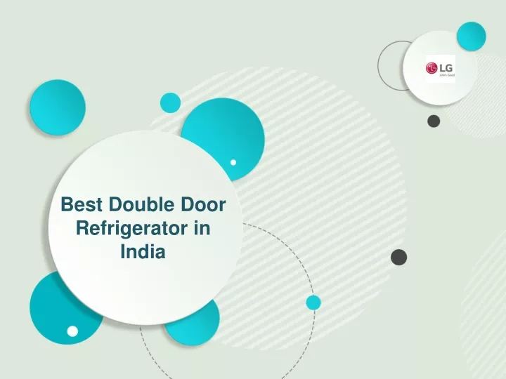 PPT Best Double Door Refrigerator in India PowerPoint Presentation