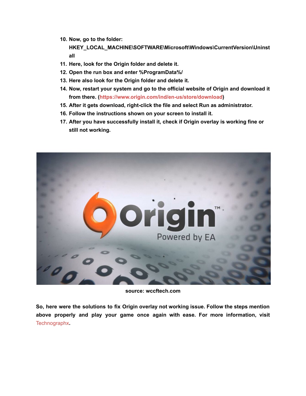 Ppt 10 Solutions To Fix Origin Overlay Not Working Issue Powerpoint Presentation Id