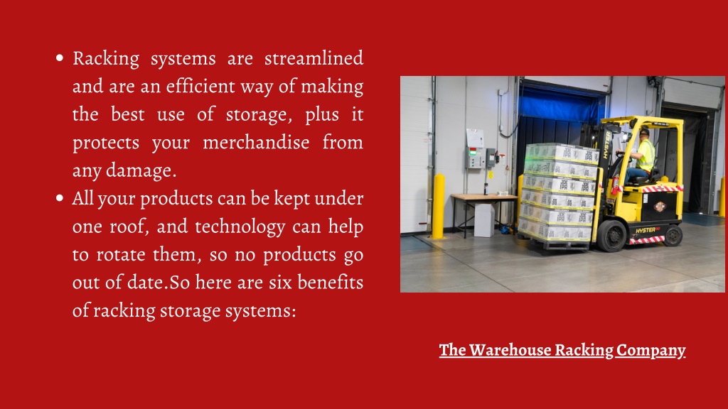 PPT - Six Benefits of Warehouse Racking Systems PowerPoint Presentation ...