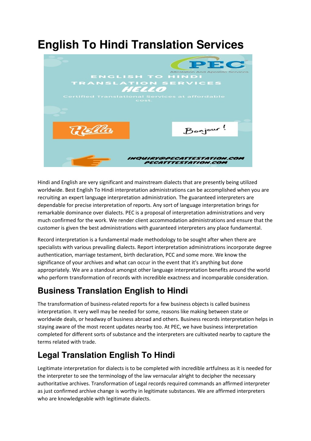 presentation english to hindi