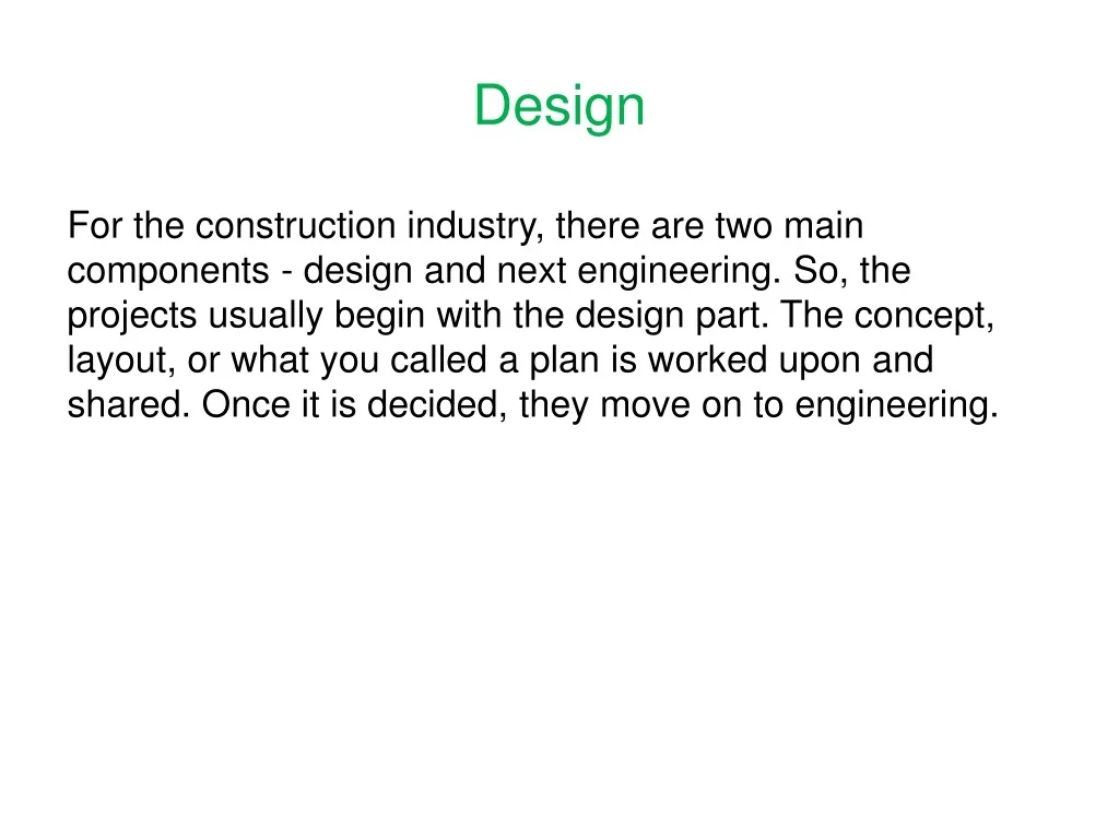PPT - Stages of TurnKey Project in Construction industry PowerPoint ...