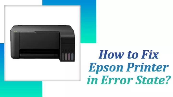 Epson Error State