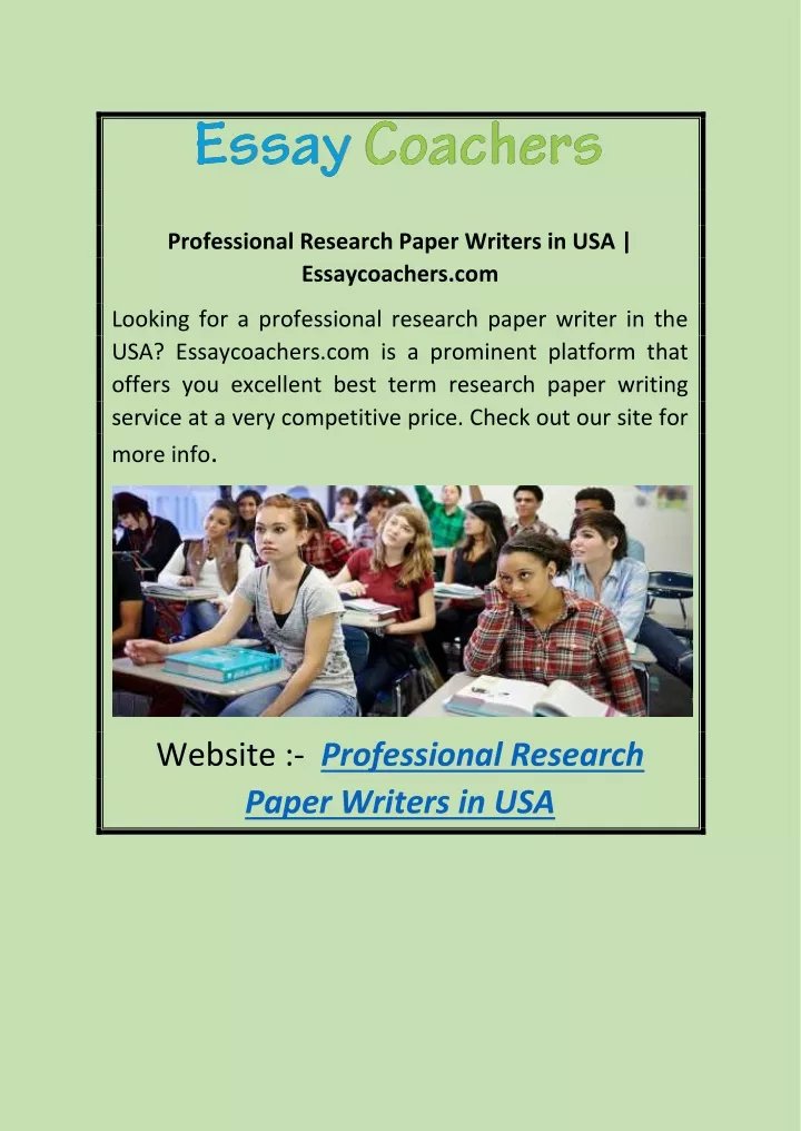 writers paper research