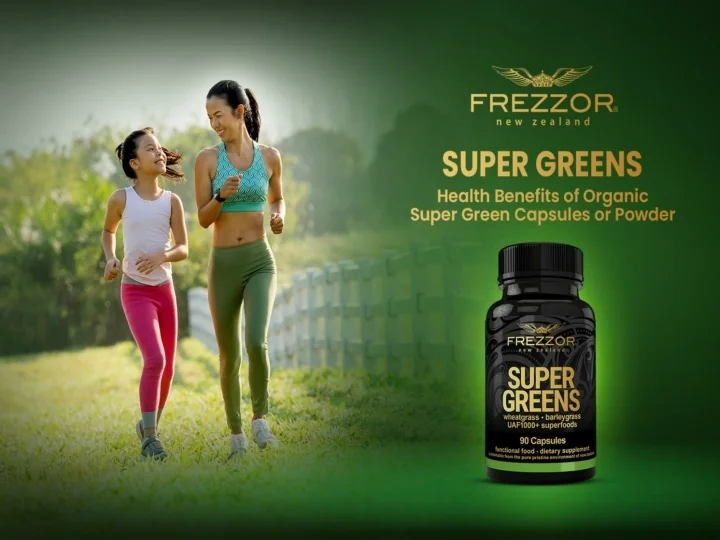 PPT Health Benefits of Organic Super Green Capsules or Powder