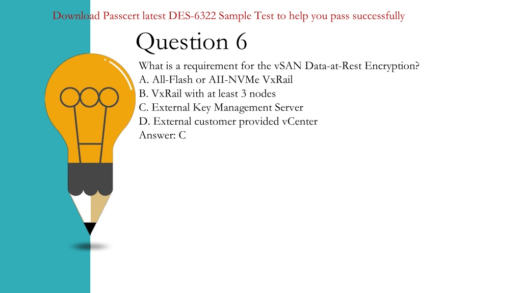 Latest Real DES-6322 Exam