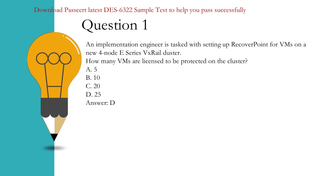 DES-6322 Dumps Questions