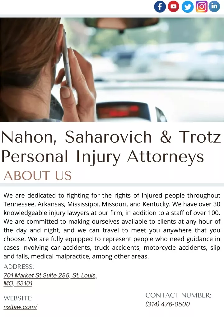 PPT Nahon Saharovich amp Trotz Personal Injury Attorneys PowerPoint 