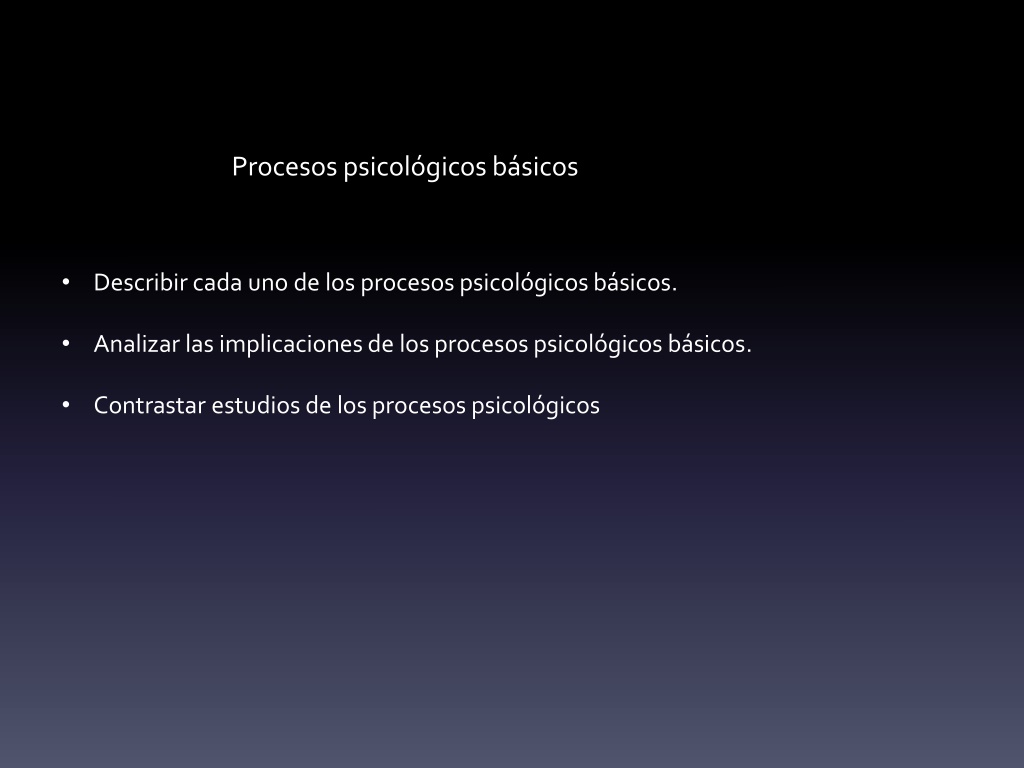 PPT - Procesos-psicologicos-basicos31 (2) PowerPoint Presentation, Free ...