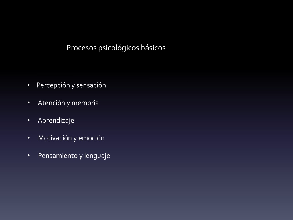 PPT - Procesos-psicologicos-basicos31 (2) PowerPoint Presentation, Free ...