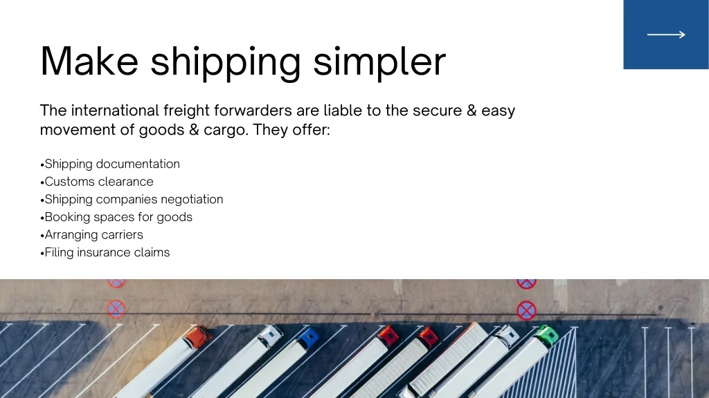 Making Shipping. Simple PPT - 5 advantages of hiring international freight shipping agents ...