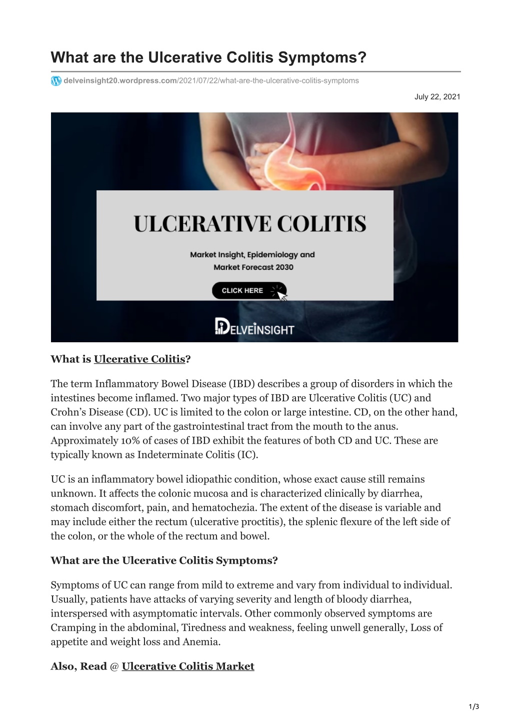 Ppt What Is Ulcerative Colitis Powerpoint Presentation Free Download Id10686049 6530