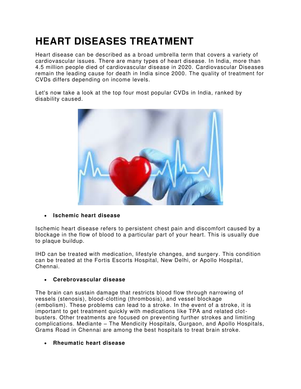 PPT - HEART DISEASES TREATMENT PowerPoint Presentation, Free Download ...