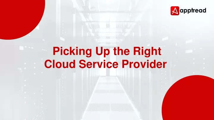 PPT - How To Choose Cloud Service Provider? PowerPoint Presentation ...