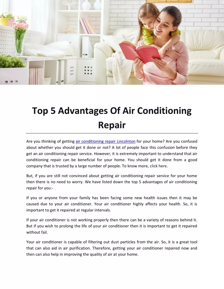 5 Advantages Of Air