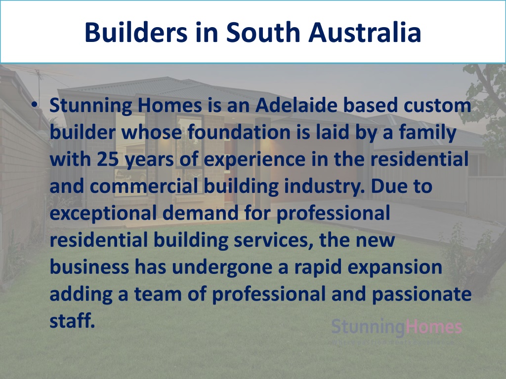PPT Builders in South Australia PowerPoint Presentation, free download ID10690676