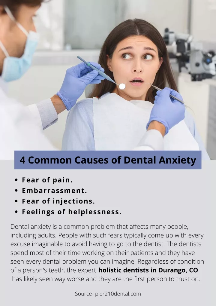 Ppt 4 Common Causes Of Dental Anxiety Powerpoint Presentation Free