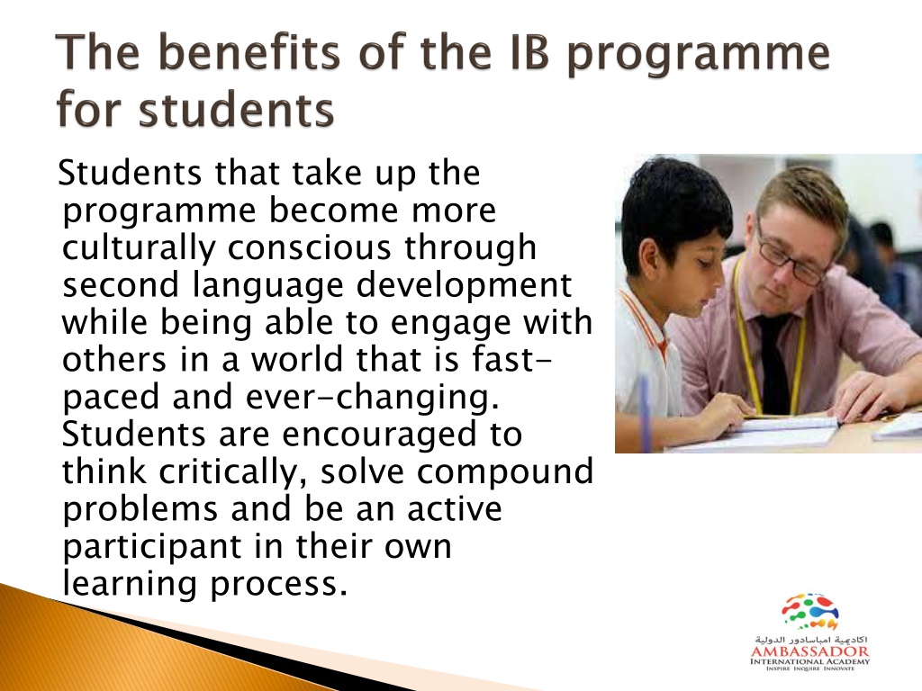 PPT - International Baccalaureate (IB) Programme Benefits PowerPoint ...