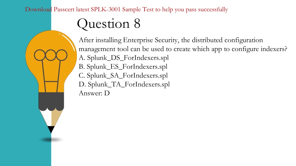 Latest SPLK-3001 Mock Exam