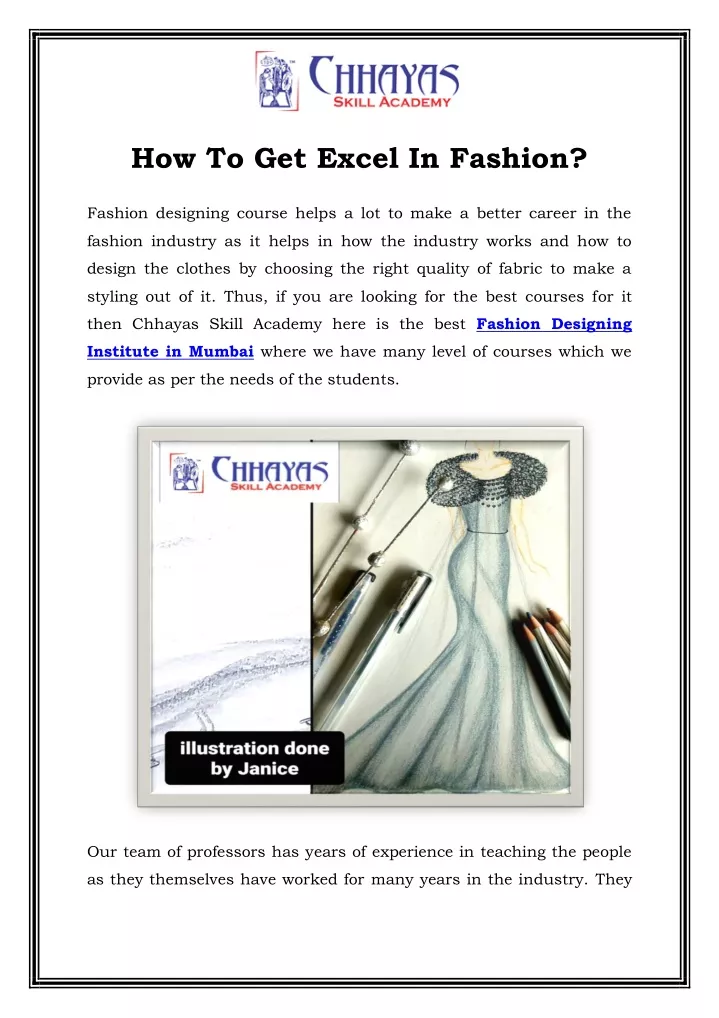 ppt-fashion-designing-institute-in-mumbai-powerpoint-presentation