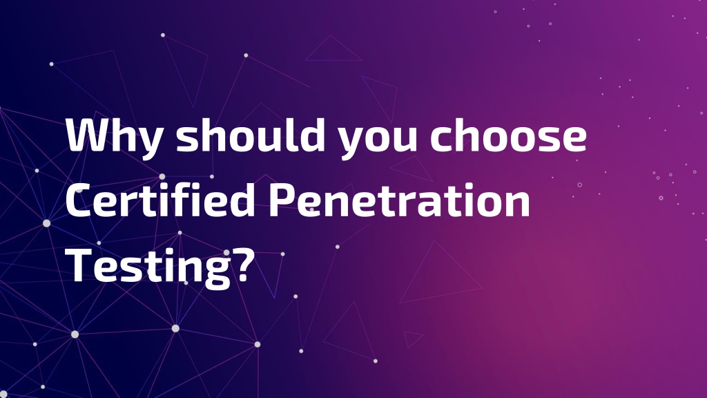 PPT - Penetration Testing Course PowerPoint Presentation, Free Download ...