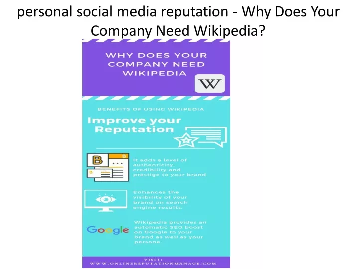 personal social media reputation why does your n.
