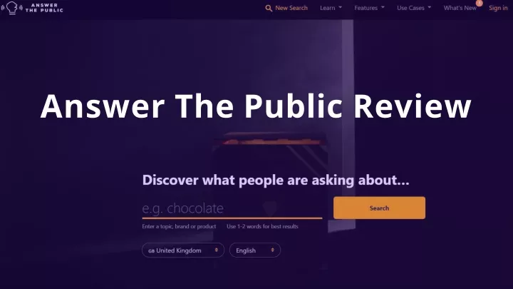 what is a public review