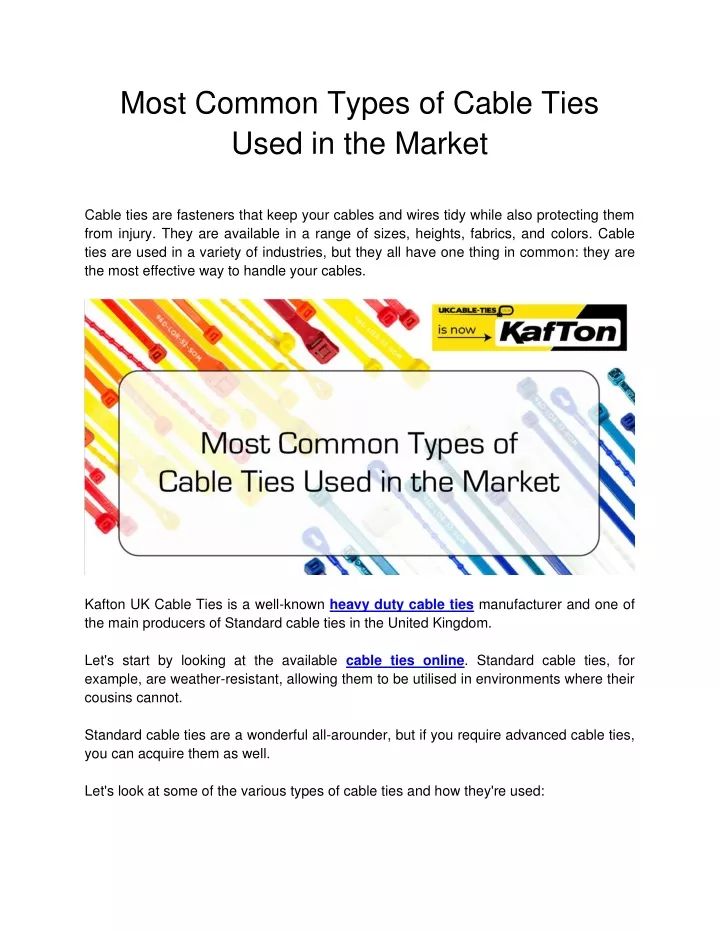 ppt-most-common-types-of-cable-ties-used-in-the-market-powerpoint