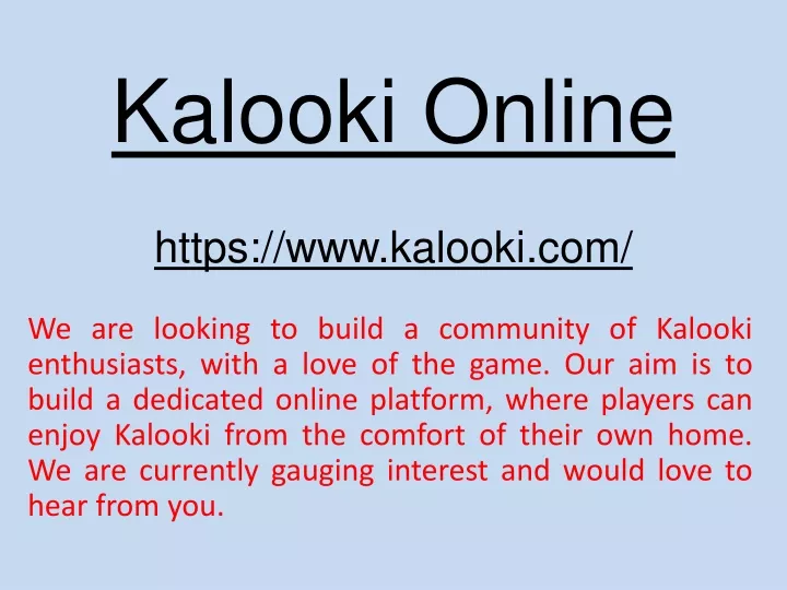 ppt-kalooki-offer-the-best-online-kalooki-games-powerpoint