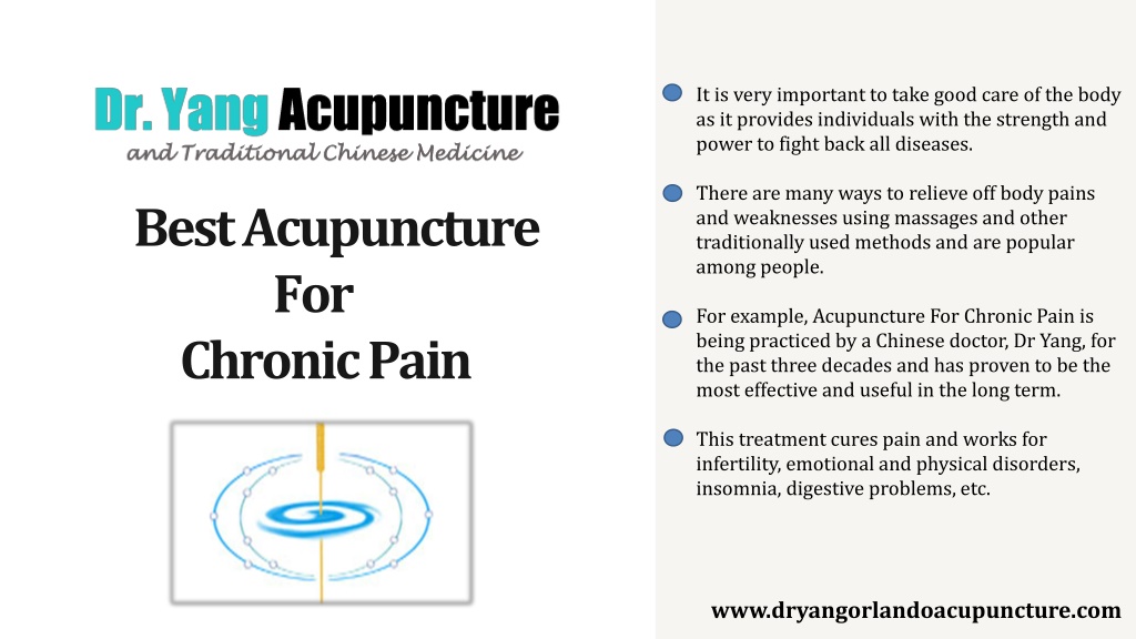 PPT - Acupuncture For Chronic Pain PowerPoint Presentation, free ...