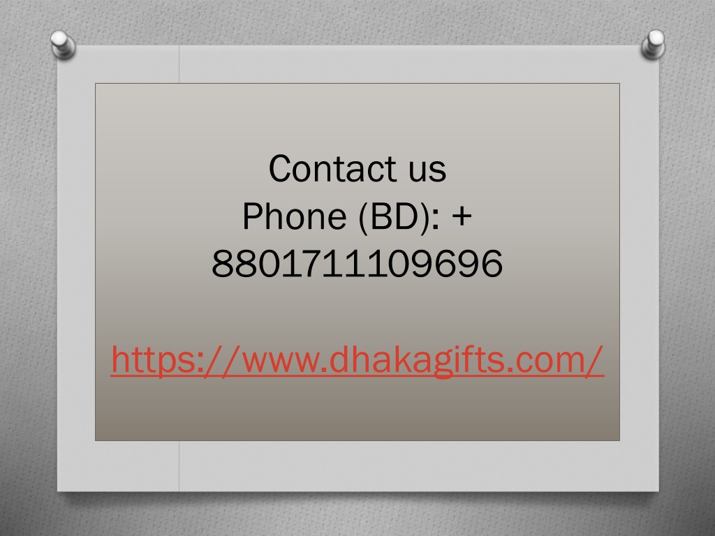 PPT - Birthday Gift Delivery Dhaka PowerPoint Presentation, free