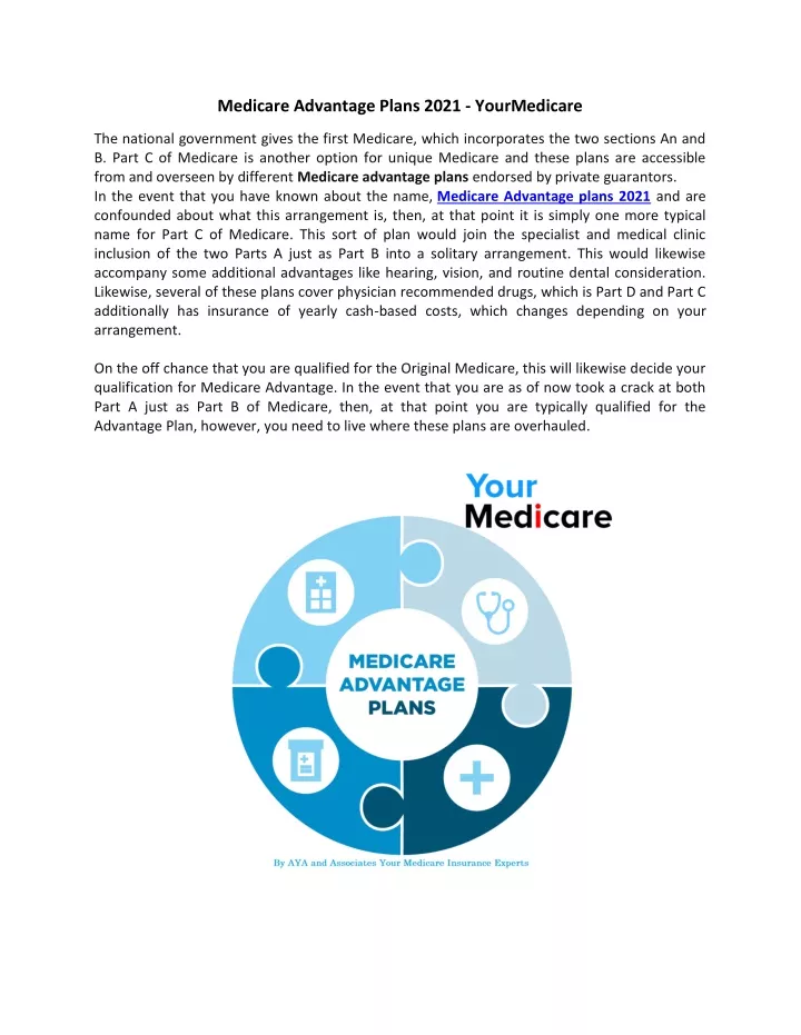 Ppt Medicare Advantage Plans 2021 Yourmedicare Powerpoint Presentation Id10704143 7998