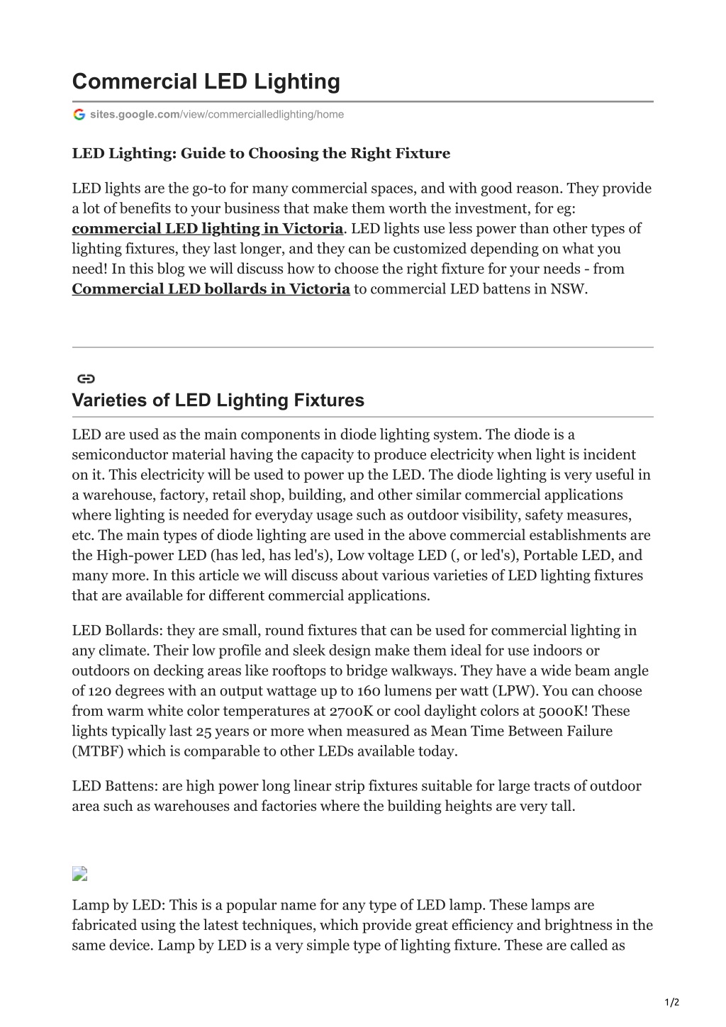 PPT LED Lighting Guide to Choosing the Right Fixture PowerPoint