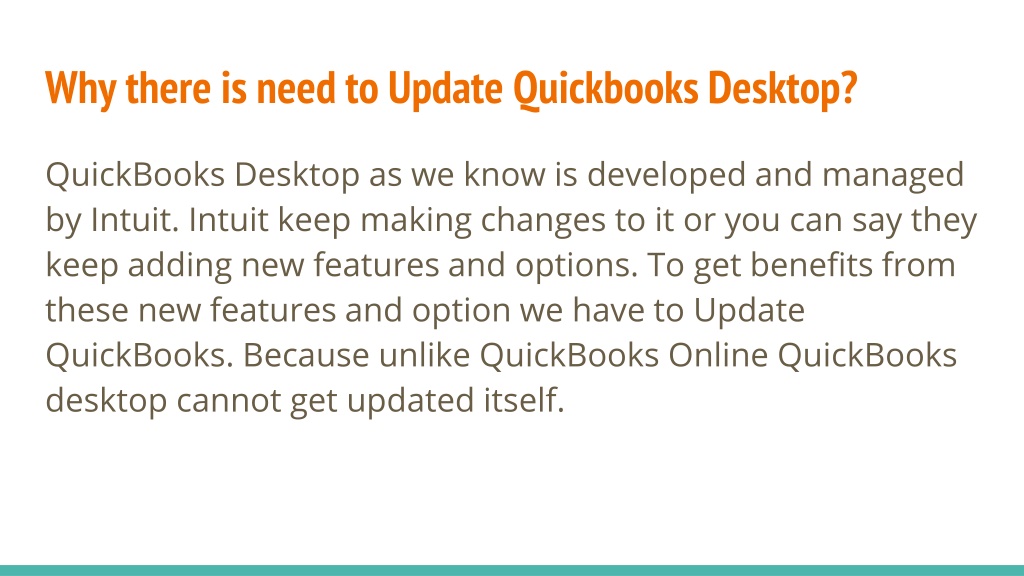 PPT How To Update QuickBooks Desktop_ PowerPoint Presentation, free