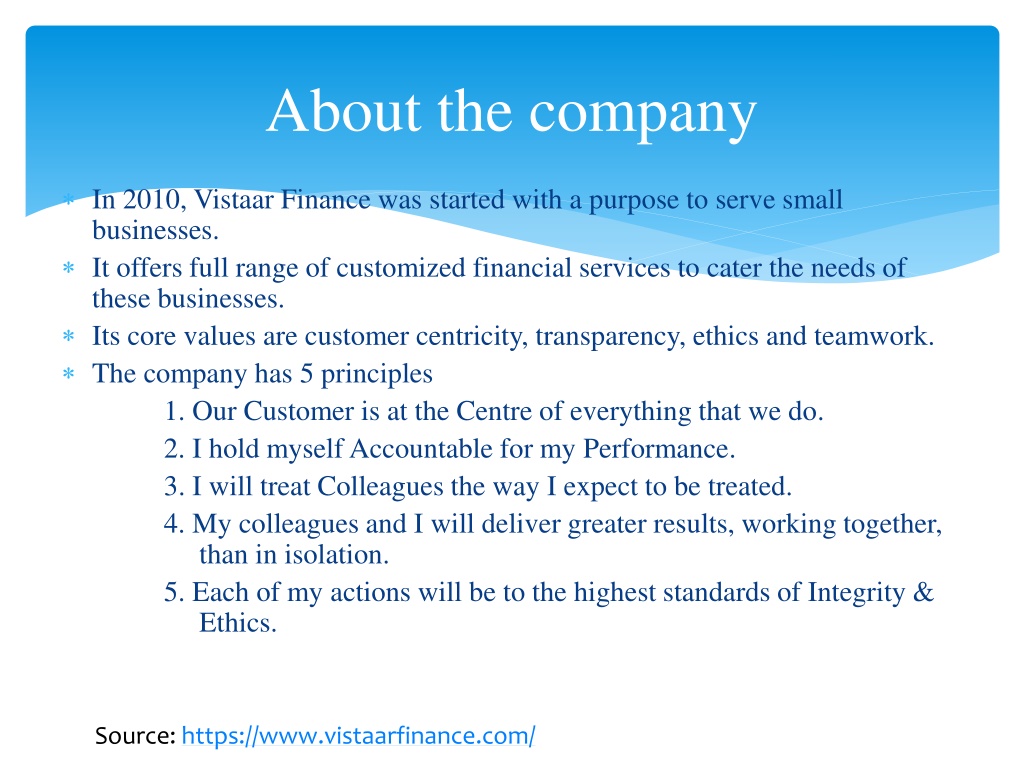 Small Finance Companies