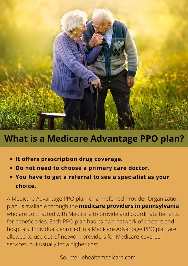 PPT What is a Medicare Advantage PPO plan PowerPoint Presentation