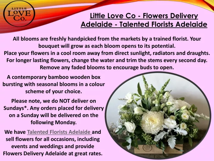 valentines day flowers delivery adelaide