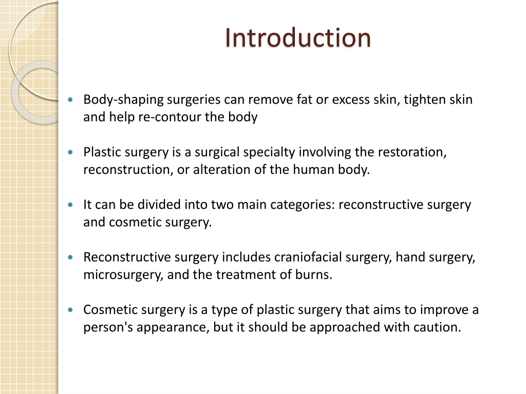 PPT Body Surgery in Richmond Richmond Surgical Arts