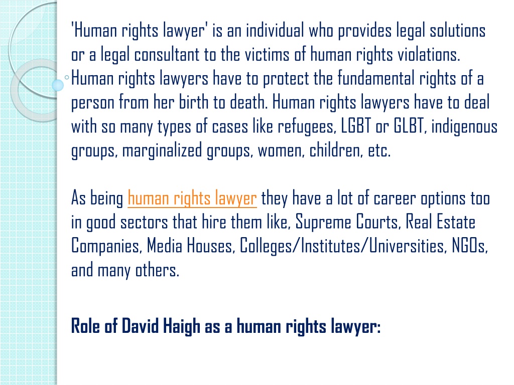 legal research jobs human rights