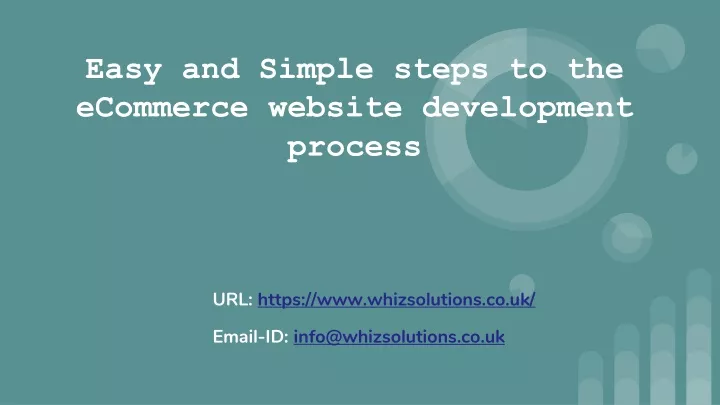 PPT - Easy And Simple Steps To The ECommerce Website Development ...