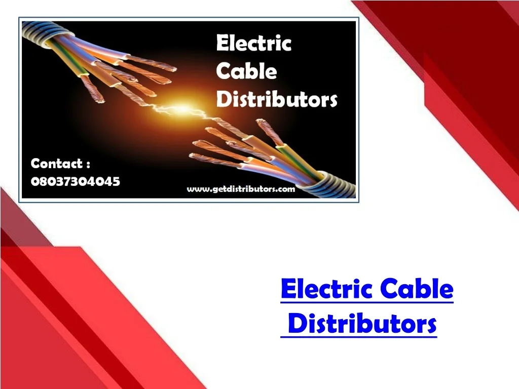PPT Looking for Electronics & Electrical Supplies Distributorship