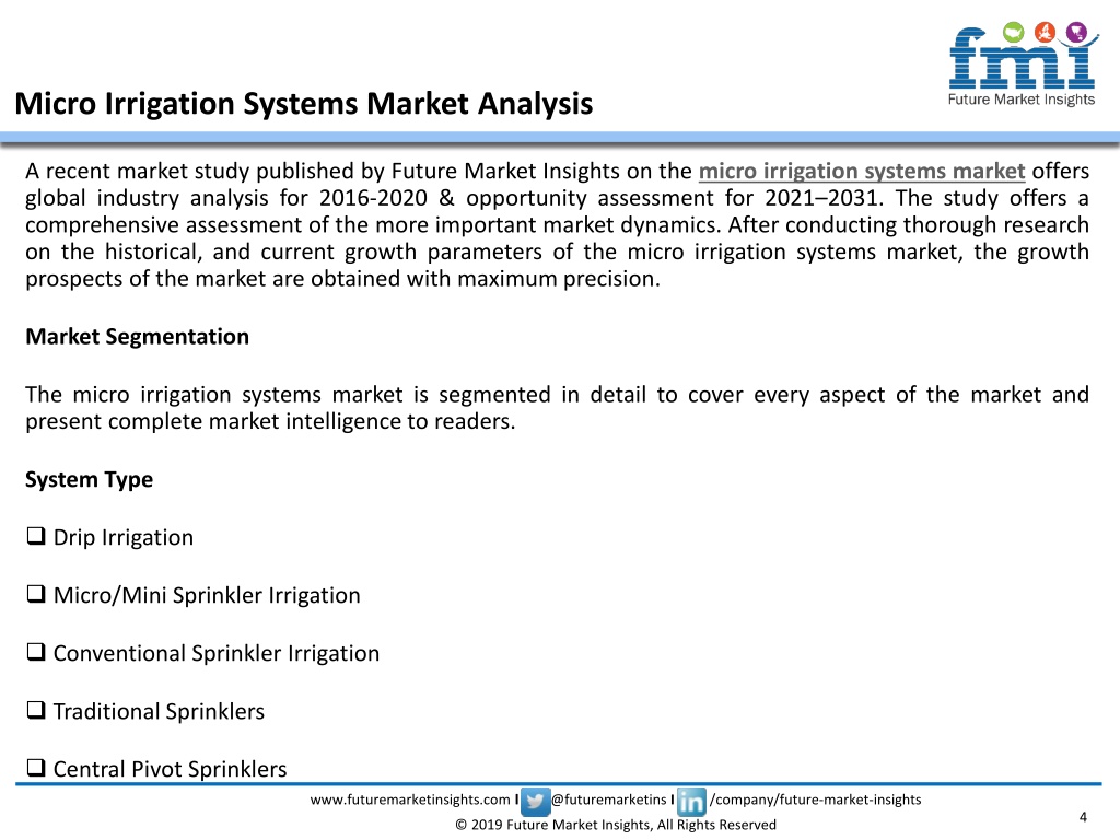 PPT - Micro Irrigation Systems Market PowerPoint Presentation, Free ...