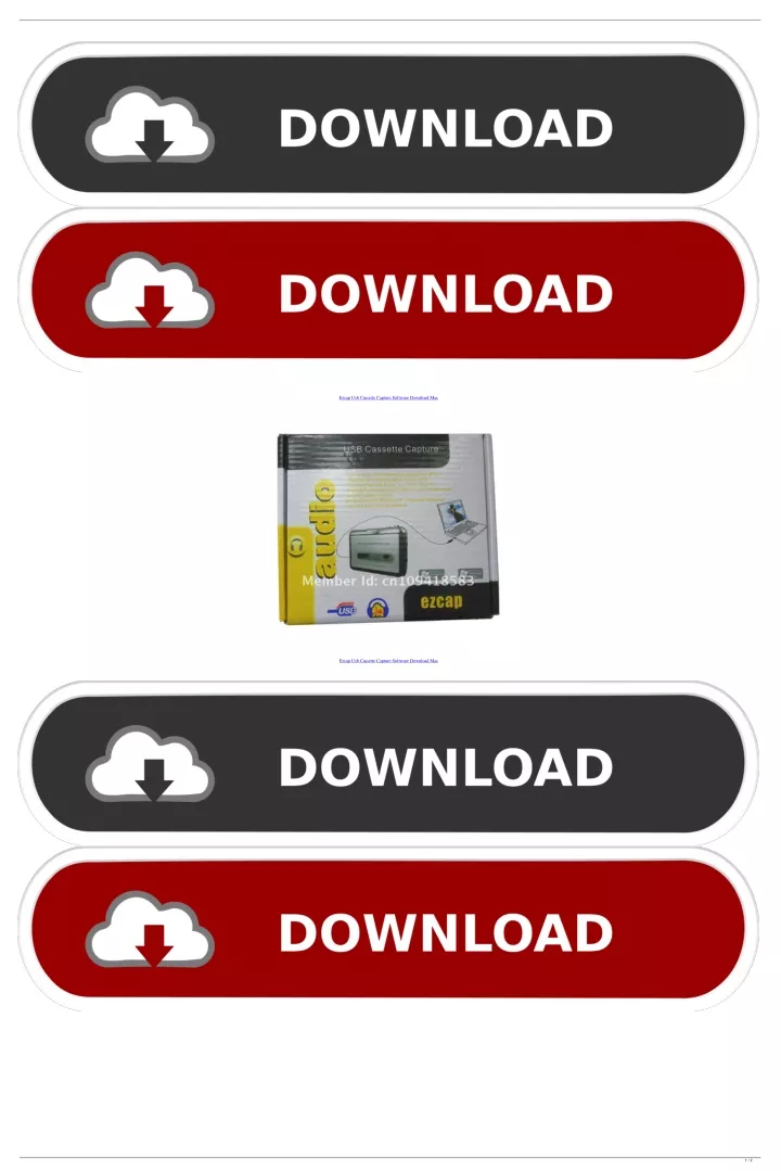 ezcap mac software download