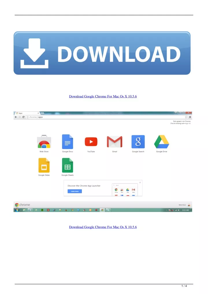 download google chrome for mac os x 10.5 8