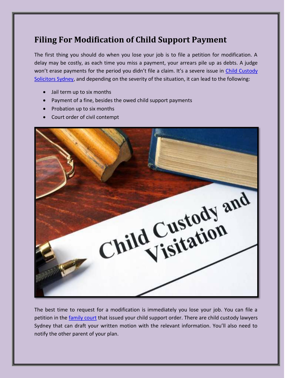 PPT - Child Support Payments: What Happens When You Lose Your Job ...