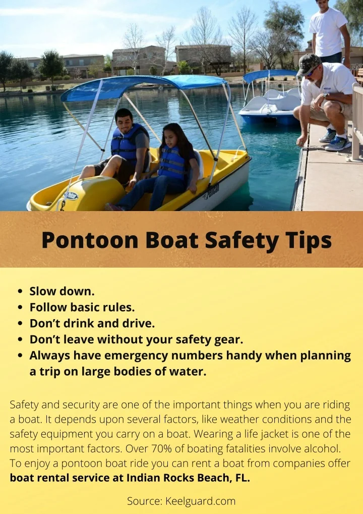 PPT Pontoon Boat Safety Tips PowerPoint Presentation, free download