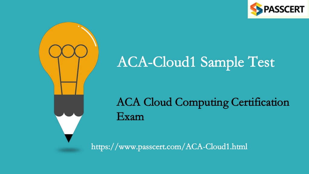 ACA-Cloud1 Latest Dumps Sheet